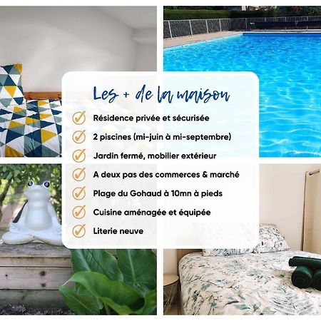 סנט-מישל-שף-שף Charmante Maison De Vacances, 4P, Piscines, Proche Gohaud מראה חיצוני תמונה