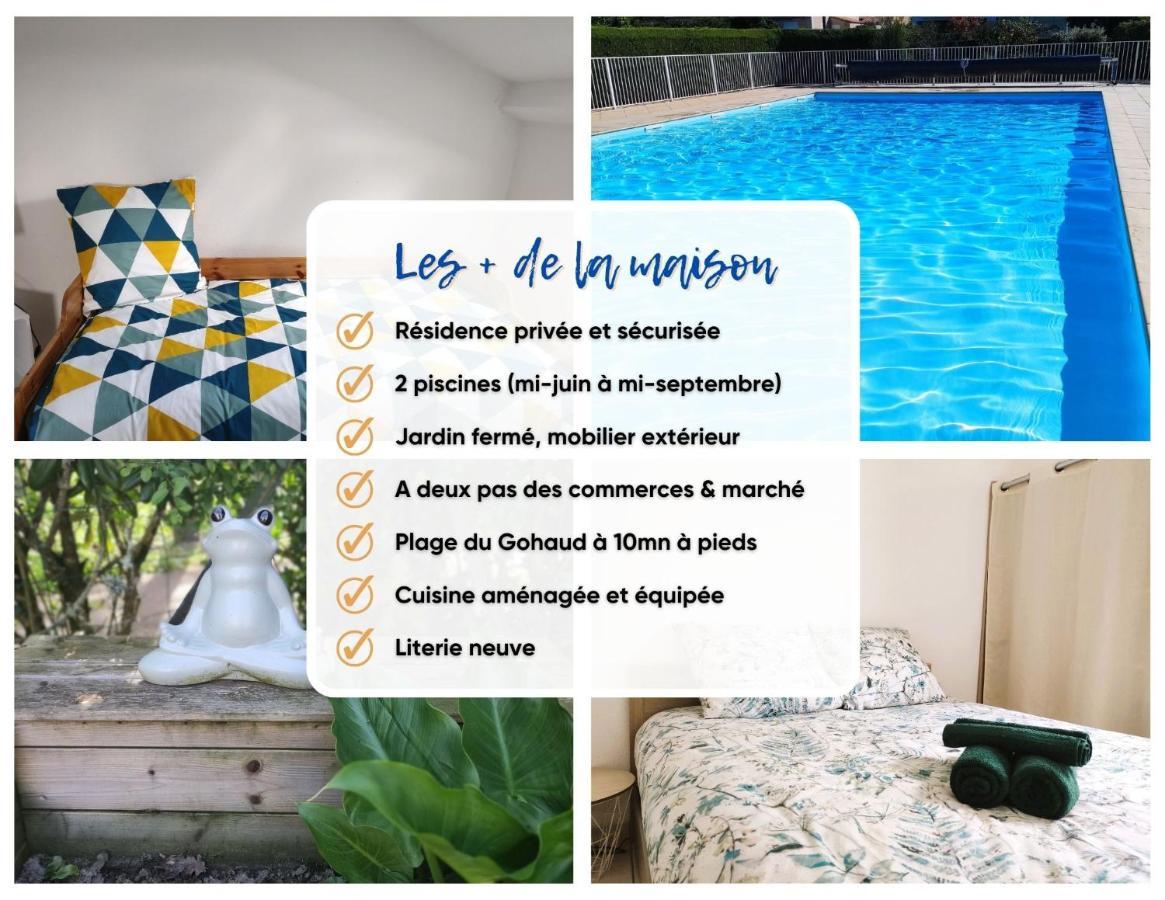 סנט-מישל-שף-שף Charmante Maison De Vacances, 4P, Piscines, Proche Gohaud מראה חיצוני תמונה
